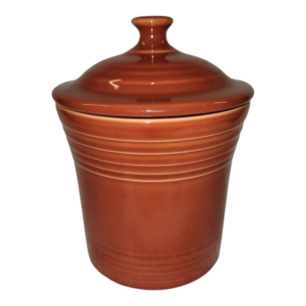 Fiesta 13 OZ Mini Canister 5 5/8 Inch Jam Jar PAPRIKA